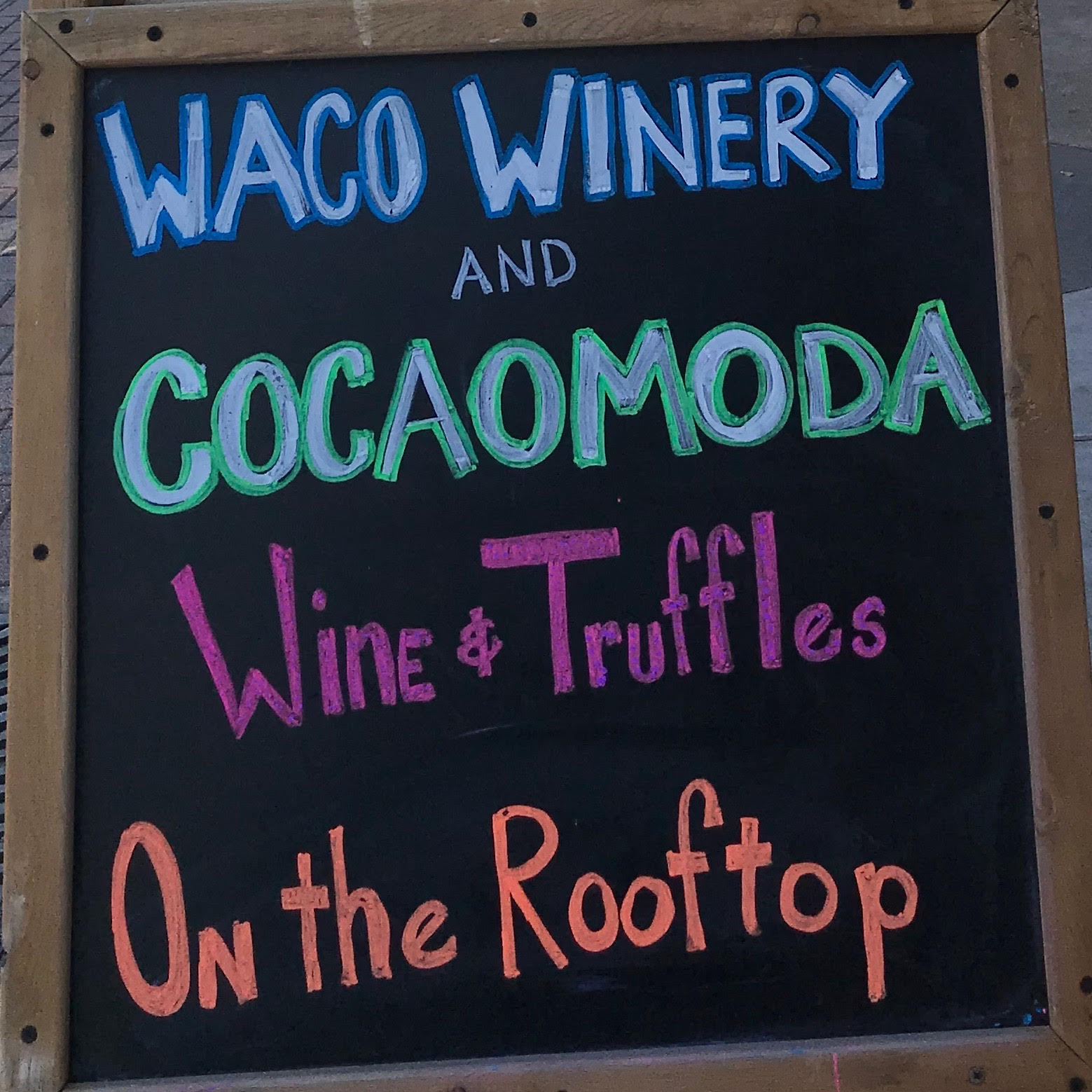 First Friday at Waco Winery Tasting Room Downtown Waco