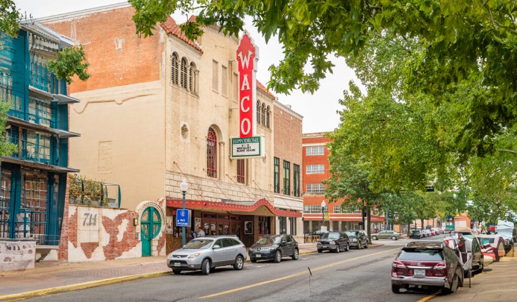 The Historic Waco Hippodrome Theatre Downtown Waco