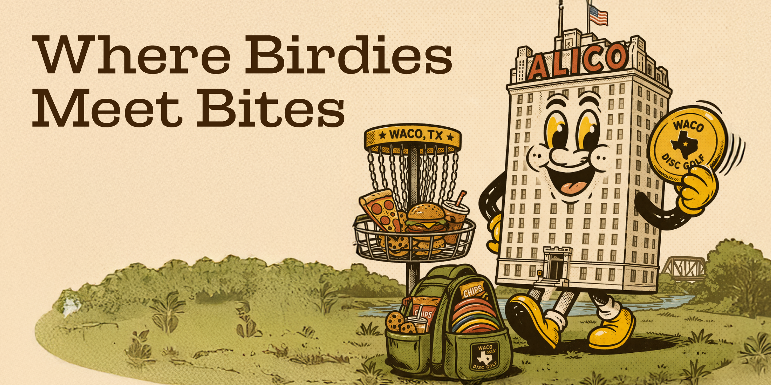 Where Birdies Meet Bites: Downtown Waco Weekend for the Waco Disc Golf Charity Open